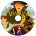 5 DVDS - Princesa Sapo Bela Fera Adormecida Sereia Anastasia Kits
