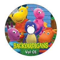 6 DVDs - Backyardigans 1a e 2a Temporada Kits