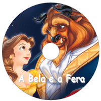4 DVDs - Bela e a Fera Kits