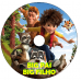 5 DVDs - Dinossauro Bolt Bailarina Bernard Big Pai Kits