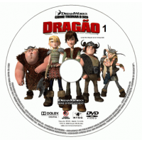 3 DVDs - Como Treinar Seu Dragão 1, 2 e 3 Kits