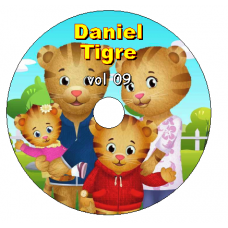 3 DVDs - Daniel o Tigre - 3a Temporada Kits