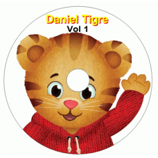 12 DVDs - Daniel o Tigre 1a 2a e 3a Temporadas Kits