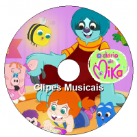 3 DVDs - Diário de Mika Episódios + Clipes Kits