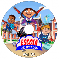 6 DVDs - Escola de Heróis Kits