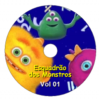 5 DVDs - Esquadrão dos Monstros Kits