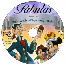 6 DVDs - Fábulas Disney Kits