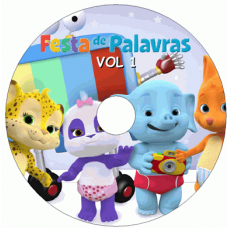10 DVDs - Festa de Palavras 1a, 2a, 3a, 4a e 5a Temporada Kits