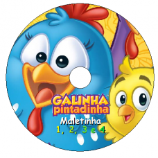 14 DVDs - Galinha Pintadinha Kits