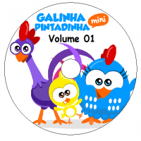 7 DVDs - Galinha Pintadinha Mini 7 DVDs - Galinha Pintadinha Mini Kits