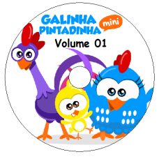 7 DVDs - Galinha Pintadinha Mini Kits 7 DVDs - Galinha Pintadinha Mini Kits