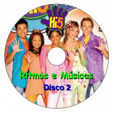 Hi-5 - Ritmos e Músicas - dvd 2 Episódios