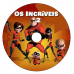 5 DVDs - Big Hero Ralph Incriveis Kits