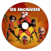 5 DVDs - Big Hero Ralph Incriveis Kits 5 DVDs - Big Hero Ralph Incriveis Kits