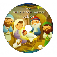 6 DVDs - Jesus Um Reino Sem Fronteiras Kits