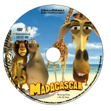 4 DVDs - Madagascar Kits