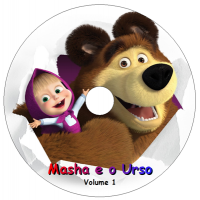5 DVDs - Masha e o Urso Kits