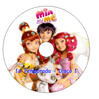 12 DVDs - Mia and Me - 1a, 2a e 3a Temporadas 12 DVDs - Mia and Me - 1a, 2a e 3a Temporadas Kits