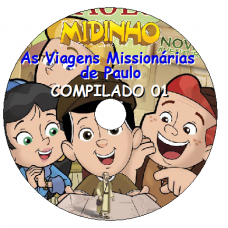 Midinho Viagens Missionárias de Paulo  COMPILADO Completo (1 DVDs) Episódios
