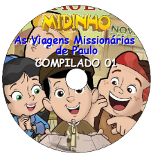 Midinho Viagens Missionárias de Paulo COMPILADO Completo (1 DVDs) Episódios Midinho Viagens Missionárias de Paulo COMPILADO Completo (1 DVDs) Episódios