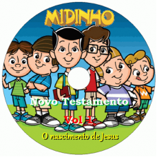 22 DVDs - Midinho Novo Testamento Completo Kits 22 DVDs - Midinho Novo Testamento Completo Kits