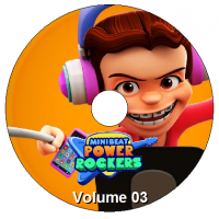 Mini Beat Power Rockers - Volume 03 Episódios