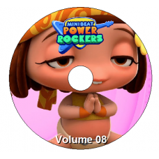 Mini Beat Power Rockers - Vol 08 Todos os DVDs Mini Beat Power Rockers - Vol 08 Todos os DVDs