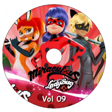 4 DVDs - Miraculous Ladybug Chibi Especiais 3a Temp Todos os DVDs
