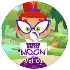 5 DVDs - Miss Moon 53 Episódios! Kits