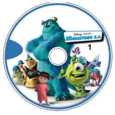 2 DVDs - Monstros SA 1 e 2 Universidade Monstros Kits