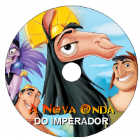 2 DVDs - Nova Onda do Imperador e Kronk 2 DVDs - Nova Onda do Imperador e Kronk Kits