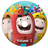 5 DVDs - Oddbods 1a Temporada Kits