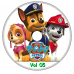 8 DVDs - Patrulha Canina Paw Patrol 1a e 2a Temp Kits