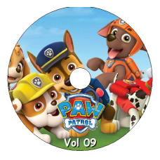 4 DVDs - Patrulha Canina Paw Patrol 3a Temp Kits