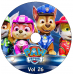 4 DVDs - Patrulha Canina Paw Patrol 7a Temp Kits