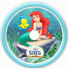 3 DVDs - Pequena Sereia Kits