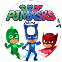 10 DVDs - Pj Masks 1a e 2a Temporada Kits