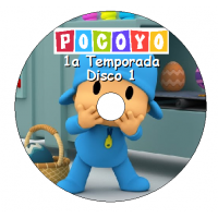 10 DVDs - Pocoyo 1a, 2a, 3a e 4a Temp + Especiais Kits
