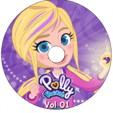 16 DVDs - Polly Pocket 1a, 2a, 3a e 4a Temporada Kits