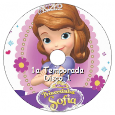 12 DVDs - Princesinha Sofia 1a, 2a e 3a Temp Kits 12 DVDs - Princesinha Sofia 1a, 2a e 3a Temp Kits