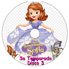 Princesinha Sofia - 3a Temporada Disco 3 Episódios