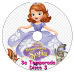 16 DVDs - Princesinha Sofia 1a, 2a, 3a e 4a Temp Kits