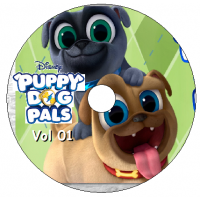 5 DVDs - Puppy Dog Pals 1a Temporada Kits