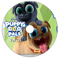 5 DVDs - Puppy Dog Pals 1a Temporada Kits