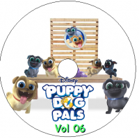 6 DVDs - Puppy Dog Pals / Bingo e Rolly 2a Temporada Kits