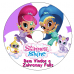 4 DVDs - Nella Barbie Luluzinha Shimmer Shine Kits