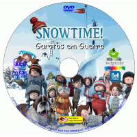 3 DVDs - Pequena Locomotiva Expresso Polar SnowTime Kits