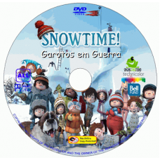 3 DVDs - Pequena Locomotiva Expresso Polar SnowTime Kits