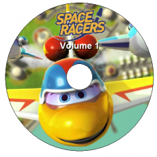 5 DVDs - Space Racers Kits