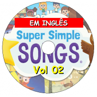 5 DVDs - Super Simple Songs EM INGLÊS!!!! Kits
